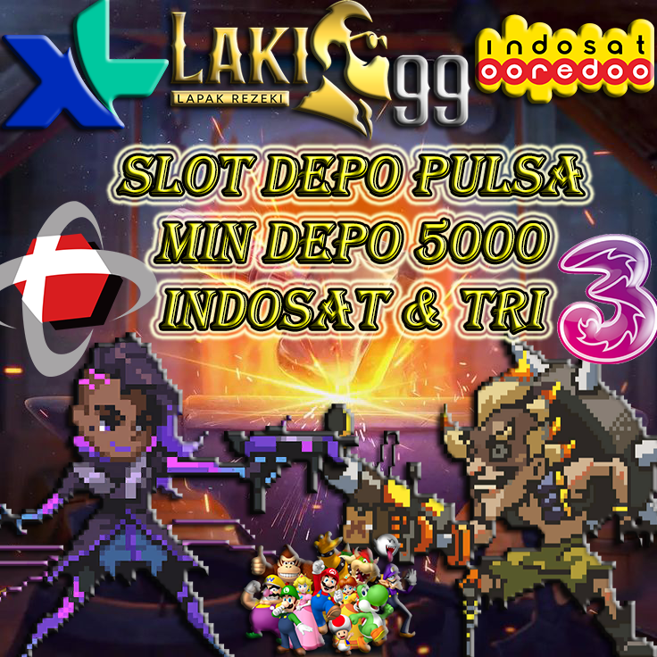 Promo Slot Deposit Pulsa 5.000 Indosat dan Tri: Tanpa Potongan di LAKI99 untuk Semua Operator!!!